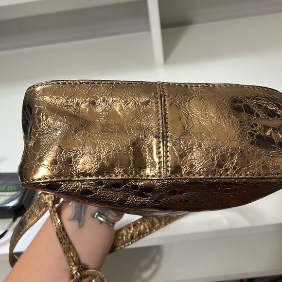 Brozen Embossed Michael MK Shoulder Bag - Picture 9 of 11